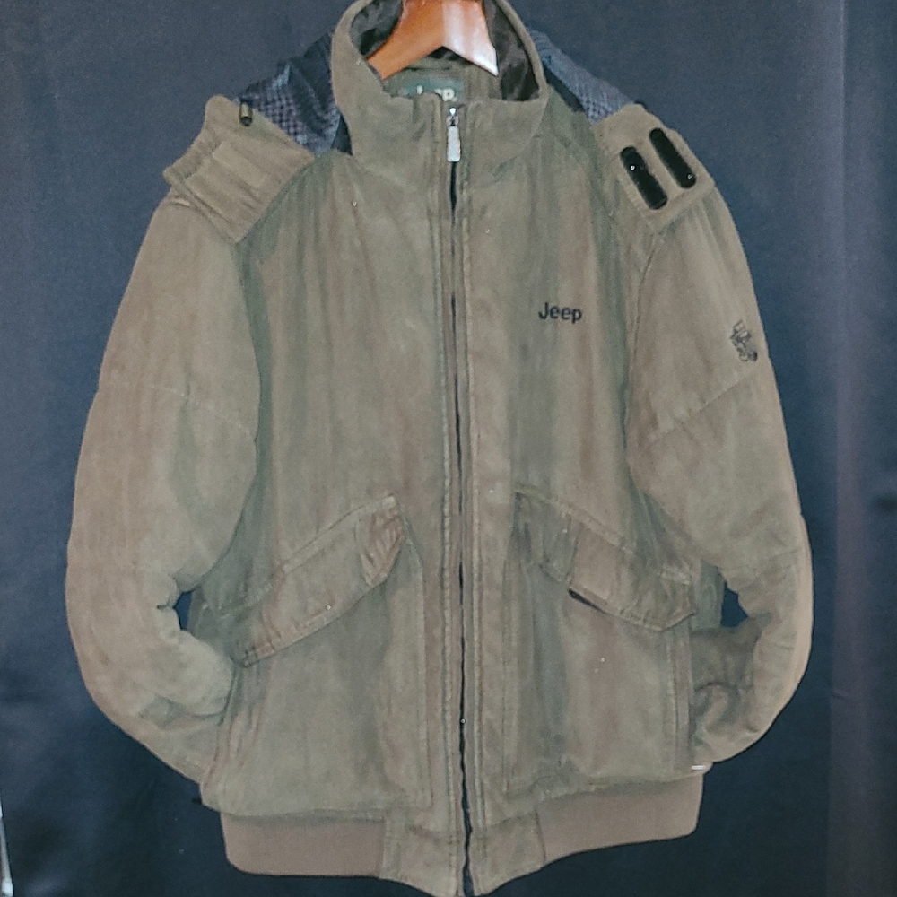 Jeep Exclusive Men's Wear Olive Jacket